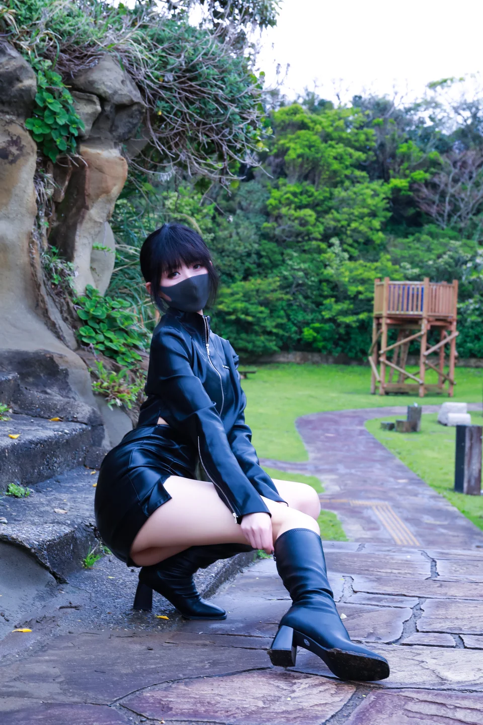 李佳 - No.018 户外皮衣 [45P-263MB] tg@simisebaisi 【丝足阁】005.webp